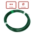 Obrázek z Poplastovaný napínací drát 3,4 mm, zelený, balení 52 bm