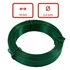 Obrázek z Poplastovaný vázací drát  2,0 mm zelený, balení 50 bm